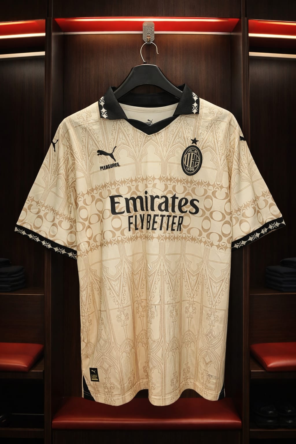 AC Milan x Pleasures Fourth Cream